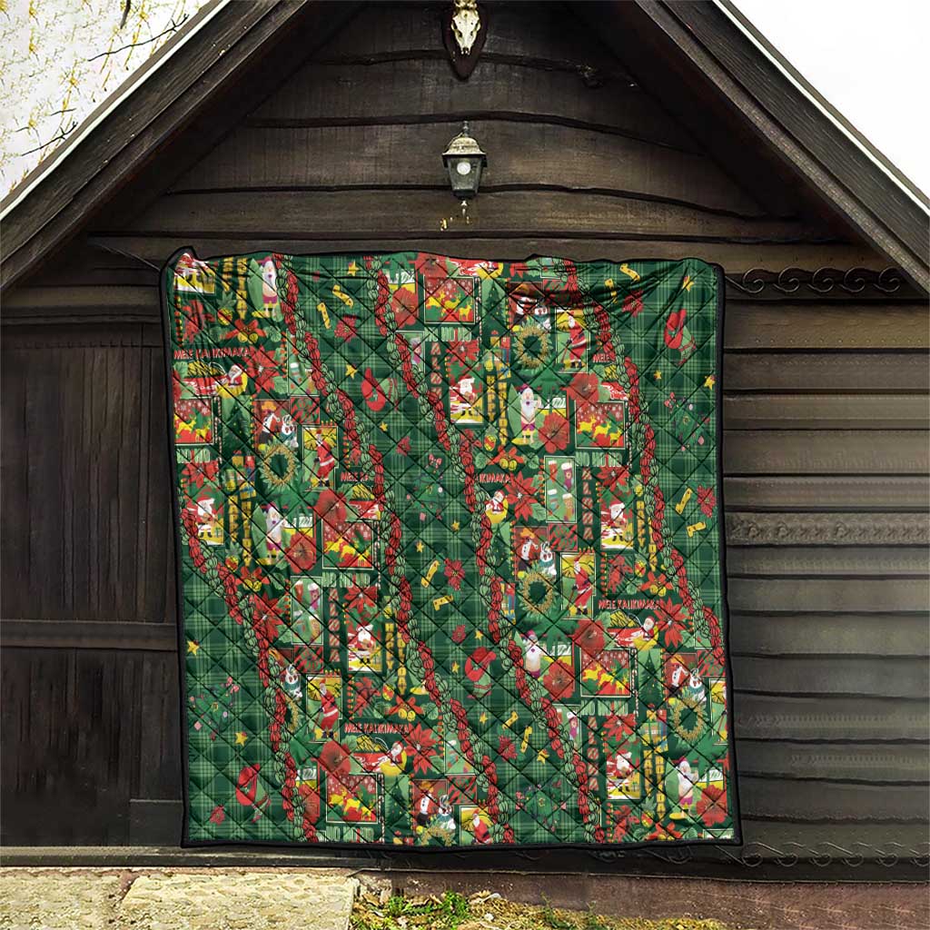 Mele Kalikimaka Pakalana Pikake Lei Quilt Hawaiian Rodeo Paniolo Ulaula Palaka LT9 - Polynesian Pride