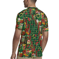 Mele Kalikimaka Pakalana Pikake Lei Rugby Jersey Hawaiian Rodeo Paniolo Ulaula Palaka LT9 - Polynesian Pride
