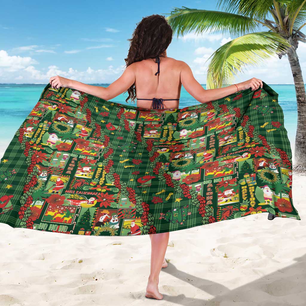 Mele Kalikimaka Pakalana Pikake Lei Sarong Hawaiian Rodeo Paniolo Ulaula Palaka LT9 - Polynesian Pride