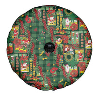 Mele Kalikimaka Pakalana Pikake Lei Spare Tire Cover Hawaiian Rodeo Paniolo Ulaula Palaka LT9 - Polynesian Pride