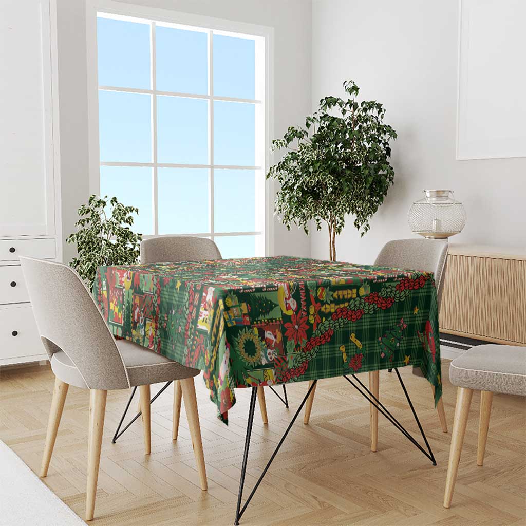 Mele Kalikimaka Pakalana Pikake Lei Tablecloth Hawaiian Rodeo Paniolo Ulaula Palaka - Polynesian Pride