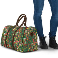 Mele Kalikimaka Pakalana Pikake Lei Travel Bag Hawaiian Rodeo Paniolo Ulaula Palaka LT9 - Polynesian Pride