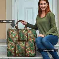 Mele Kalikimaka Pakalana Pikake Lei Travel Bag Hawaiian Rodeo Paniolo Ulaula Palaka LT9 - Polynesian Pride