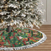 Mele Kalikimaka Pakalana Pikake Lei Tree Skirt Hawaiian Rodeo Paniolo Ulaula Palaka LT9 - Polynesian Pride