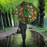Mele Kalikimaka Pakalana Pikake Lei Umbrella Hawaiian Rodeo Paniolo Ulaula Palaka LT9 - Polynesian Pride