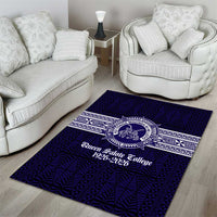 Tonga Queen Salote College 100 years Area Rug QSC 1926-2026 Tongan Pattern