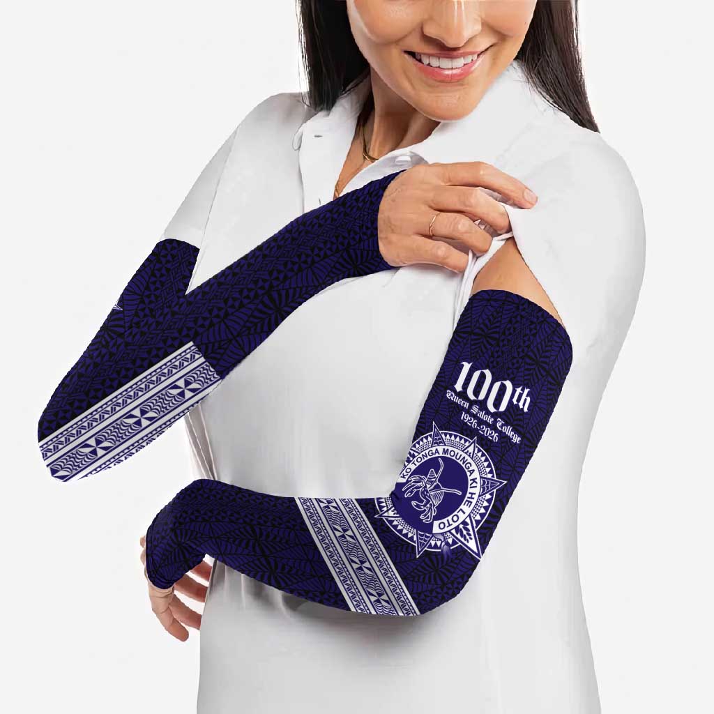Tonga Queen Salote College 100 years Arm Sleeves QSC 1926-2026 Tongan Pattern