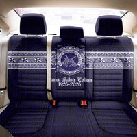Tonga Queen Salote College 100 years Back Car Seat Cover QSC 1926-2026 Tongan Pattern LT9 - Polynesian Pride
