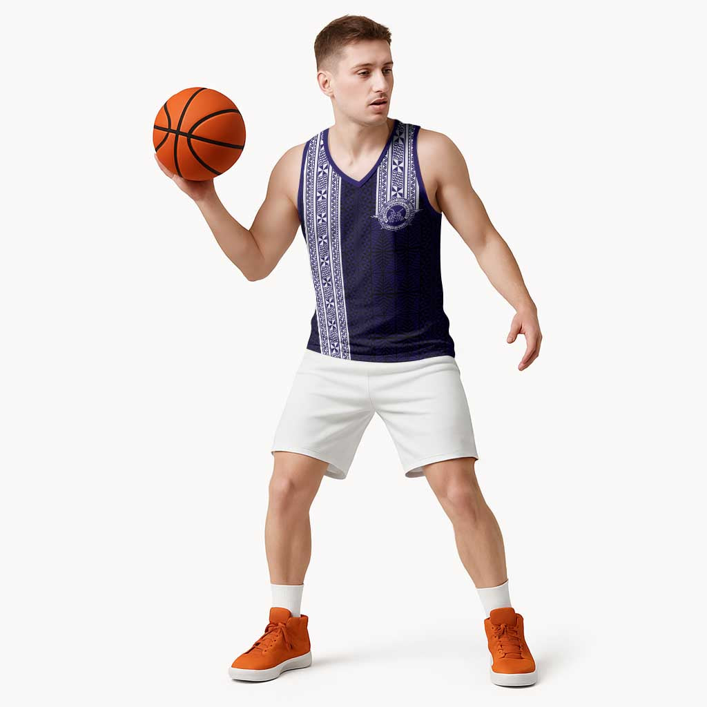 Tonga Queen Salote College 100 years Basketball Jersey QSC 1926-2026 Tongan Pattern