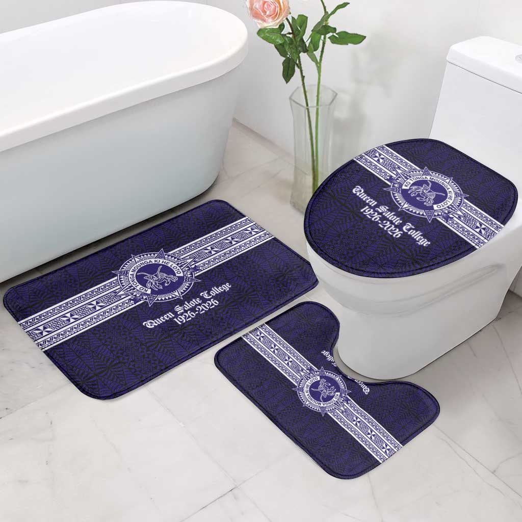 Tonga Queen Salote College 100 years Bathroom Set QSC 1926-2026 Tongan Pattern