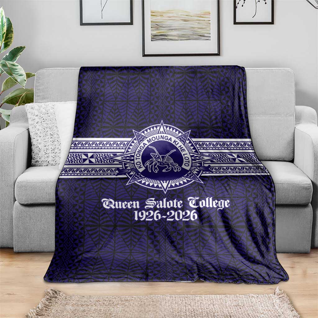 Tonga Queen Salote College 100 years Blanket QSC 1926-2026 Tongan Pattern
