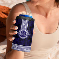 Tonga Queen Salote College 100 years 4 in 1 Can Cooler Tumbler QSC 1926-2026 Tongan Pattern LT9 - Polynesian Pride