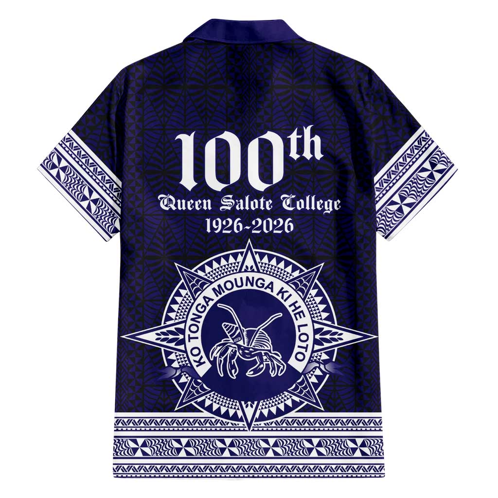 Tonga Queen Salote College 100 years Family Matching Mermaid Dress and Hawaiian Shirt QSC 1926-2026 Tongan Pattern LT9 - Polynesian Pride