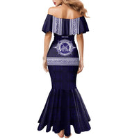 Tonga Queen Salote College 100 years Family Matching Mermaid Dress and Hawaiian Shirt QSC 1926-2026 Tongan Pattern LT9 - Polynesian Pride