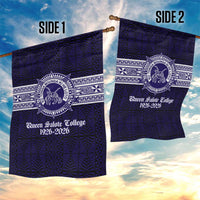 Tonga Queen Salote College 100 years Garden Flag QSC 1926-2026 Tongan Pattern