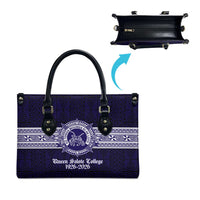 Tonga Queen Salote College 100 years Leather Bag QSC 1926-2026 Tongan Pattern