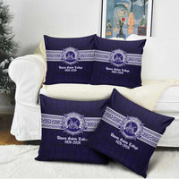 Tonga Queen Salote College 100 years Pillow Cover QSC 1926-2026 Tongan Pattern LT9 - Polynesian Pride