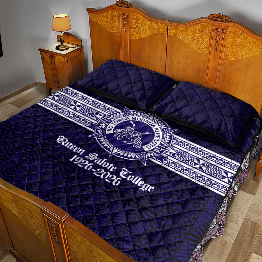 Tonga Queen Salote College 100 years Quilt Bed Set QSC 1926-2026 Tongan Pattern