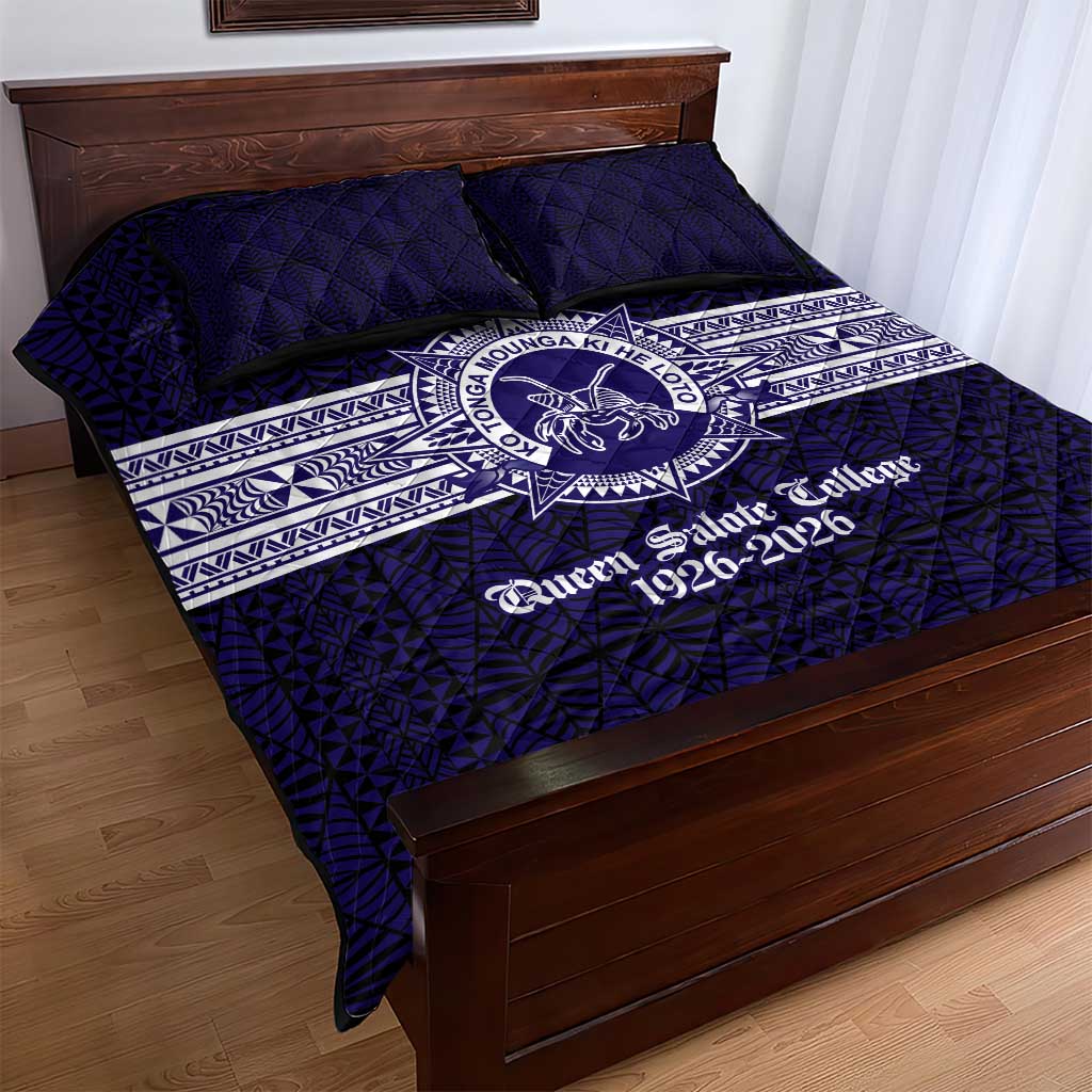 Tonga Queen Salote College 100 years Quilt Bed Set QSC 1926-2026 Tongan Pattern