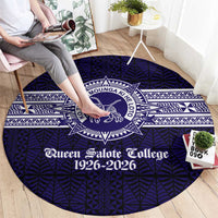 Tonga Queen Salote College 100 years Round Carpet QSC 1926-2026 Tongan Pattern