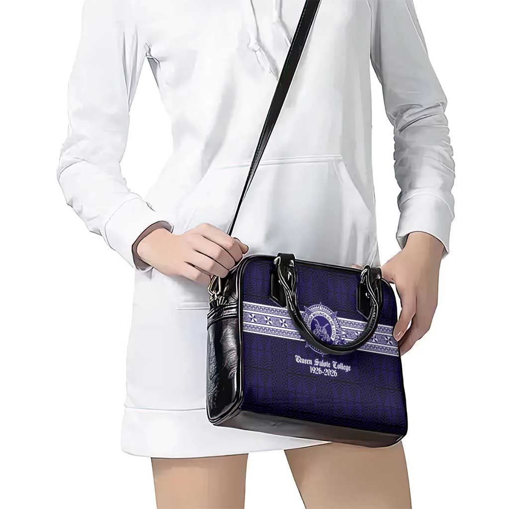 Tonga Queen Salote College 100 years Shoulder Handbag QSC 1926-2026 Tongan Pattern