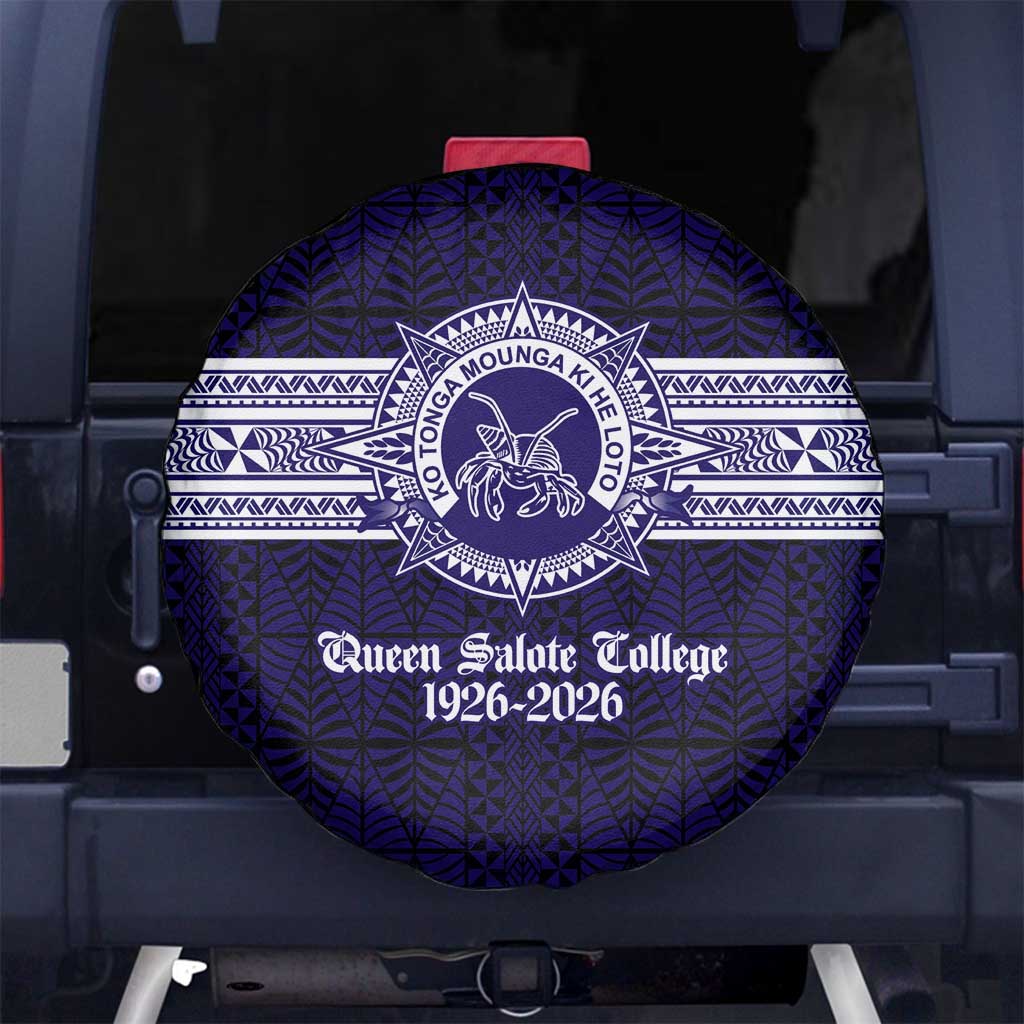 Tonga Queen Salote College 100 years Spare Tire Cover QSC 1926-2026 Tongan Pattern