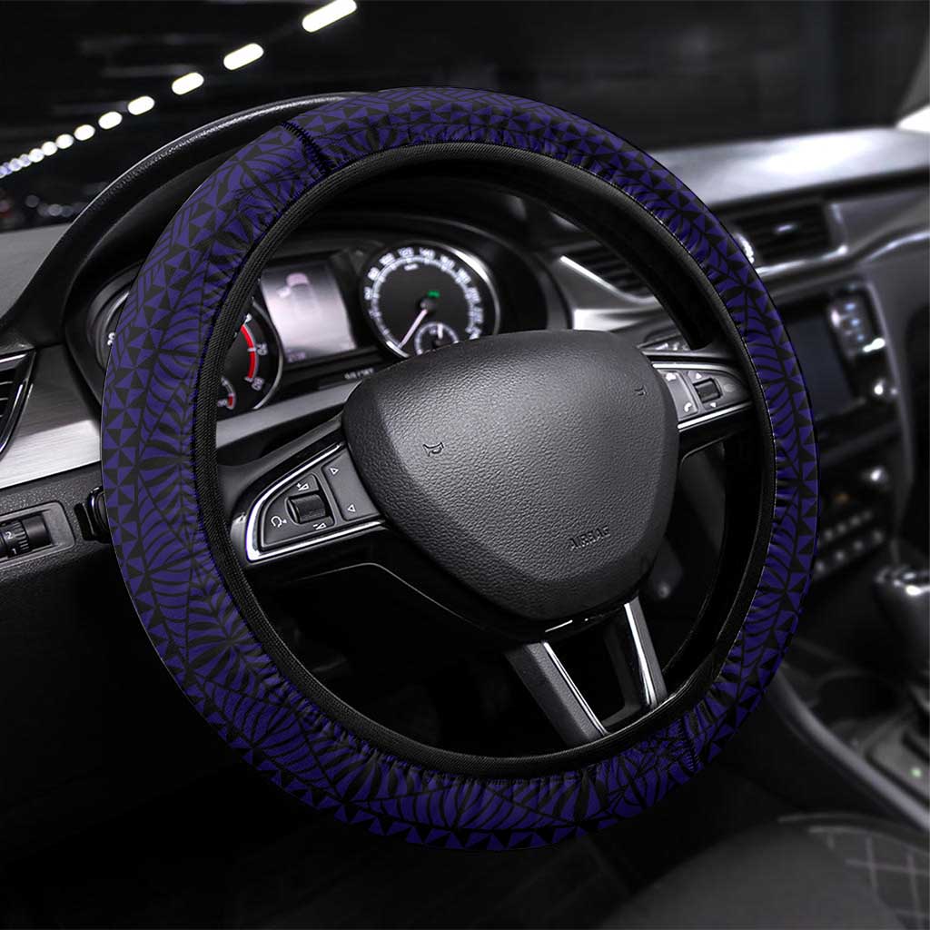 Tonga Queen Salote College 100 years Steering Wheel Cover QSC 1926-2026 Tongan Pattern