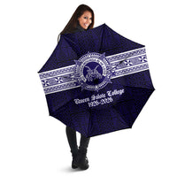 Tonga Queen Salote College 100 years Umbrella QSC 1926-2026 Tongan Pattern
