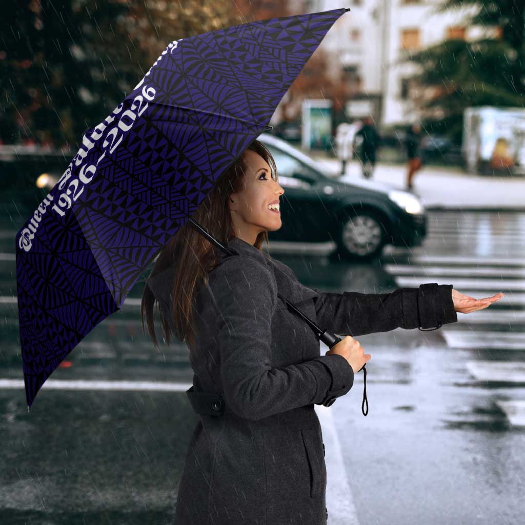 Tonga Queen Salote College 100 years Umbrella QSC 1926-2026 Tongan Pattern