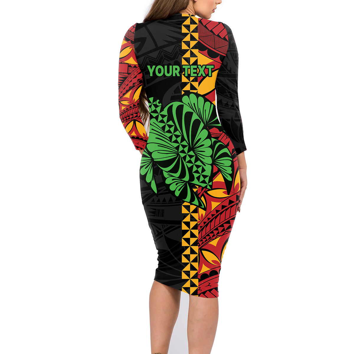 Personalised Tonga Emancipation Day Family Matching Long Sleeve Bodycon Dress and Hawaiian Shirt Puleanga Fakatui O Since 1970 LT9 - Polynesian Pride