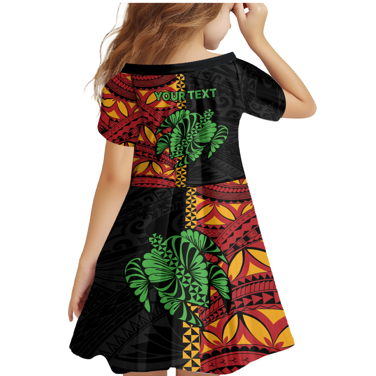 Personalised Tonga Emancipation Day Family Matching Mermaid Dress and Hawaiian Shirt Puleanga Fakatui O Since 1970 LT9 - Polynesian Pride