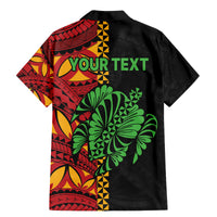 Personalised Tonga Emancipation Day Family Matching Mermaid Dress and Hawaiian Shirt Puleanga Fakatui O Since 1970 LT9 - Polynesian Pride
