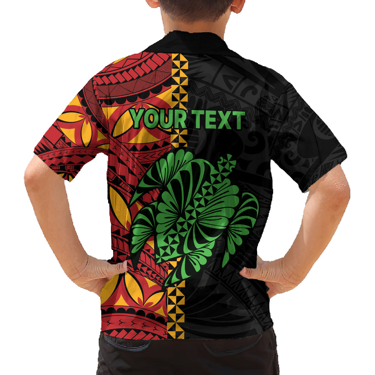 Personalised Tonga Emancipation Day Family Matching Off The Shoulder Long Sleeve Dress and Hawaiian Shirt Puleanga Fakatui O Since 1970 LT9 - Polynesian Pride