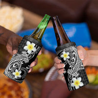 Aloha Hammerhead Shark 4 in 1 Can Cooler Tumbler Black Hawaiian Kakau Tribal Tattoo LT9 - Polynesian Pride
