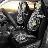 Aloha Hammerhead Shark Car Seat Cover Black Hawaiian Kakau Tribal Tattoo LT9 - Polynesian Pride