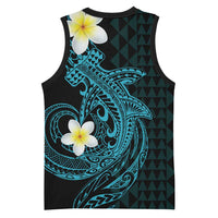 Aloha Hammerhead Shark Basketball Jersey Calypso Hawaiian Kakau Tribal Tattoo LT9 - Polynesian Pride