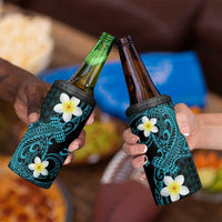 Aloha Hammerhead Shark 4 in 1 Can Cooler Tumbler Calypso Hawaiian Kakau Tribal Tattoo LT9 - Polynesian Pride