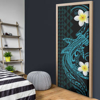 Aloha Hammerhead Shark Door Cover Calypso Hawaiian Kakau Tribal Tattoo LT9 - Polynesian Pride