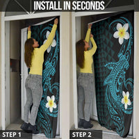 Aloha Hammerhead Shark Door Cover Calypso Hawaiian Kakau Tribal Tattoo LT9 - Polynesian Pride