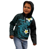 Aloha Hammerhead Shark Kid Hoodie Calypso Hawaiian Kakau Tribal Tattoo LT9 - Polynesian Pride