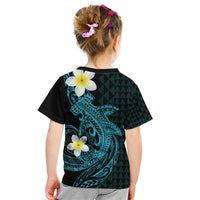 Aloha Hammerhead Shark Kid T Shirt Calypso Hawaiian Kakau Tribal Tattoo LT9 - Polynesian Pride
