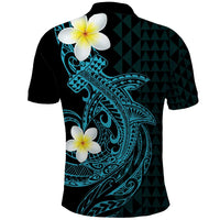 Aloha Hammerhead Shark Polo Shirt Calypso Hawaiian Kakau Tribal Tattoo LT9 - Polynesian Pride