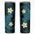 Aloha Hammerhead Shark Skinny Tumbler Calypso Hawaiian Kakau Tribal Tattoo