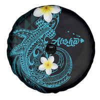Aloha Hammerhead Shark Spare Tire Cover Calypso Hawaiian Kakau Tribal Tattoo LT9 - Polynesian Pride