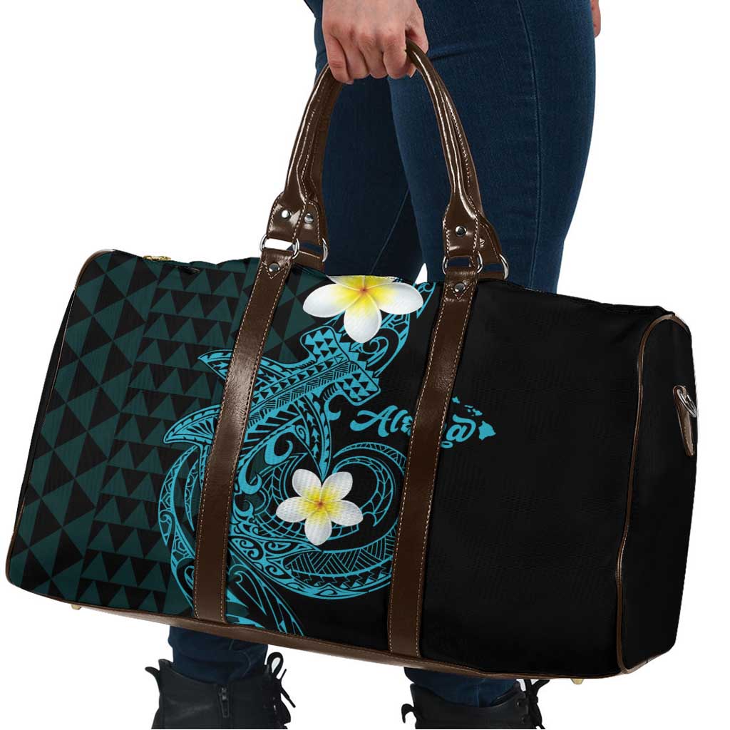 Aloha Hammerhead Shark Travel Bag Calypso Hawaiian Kakau Tribal Tattoo LT9 - Polynesian Pride
