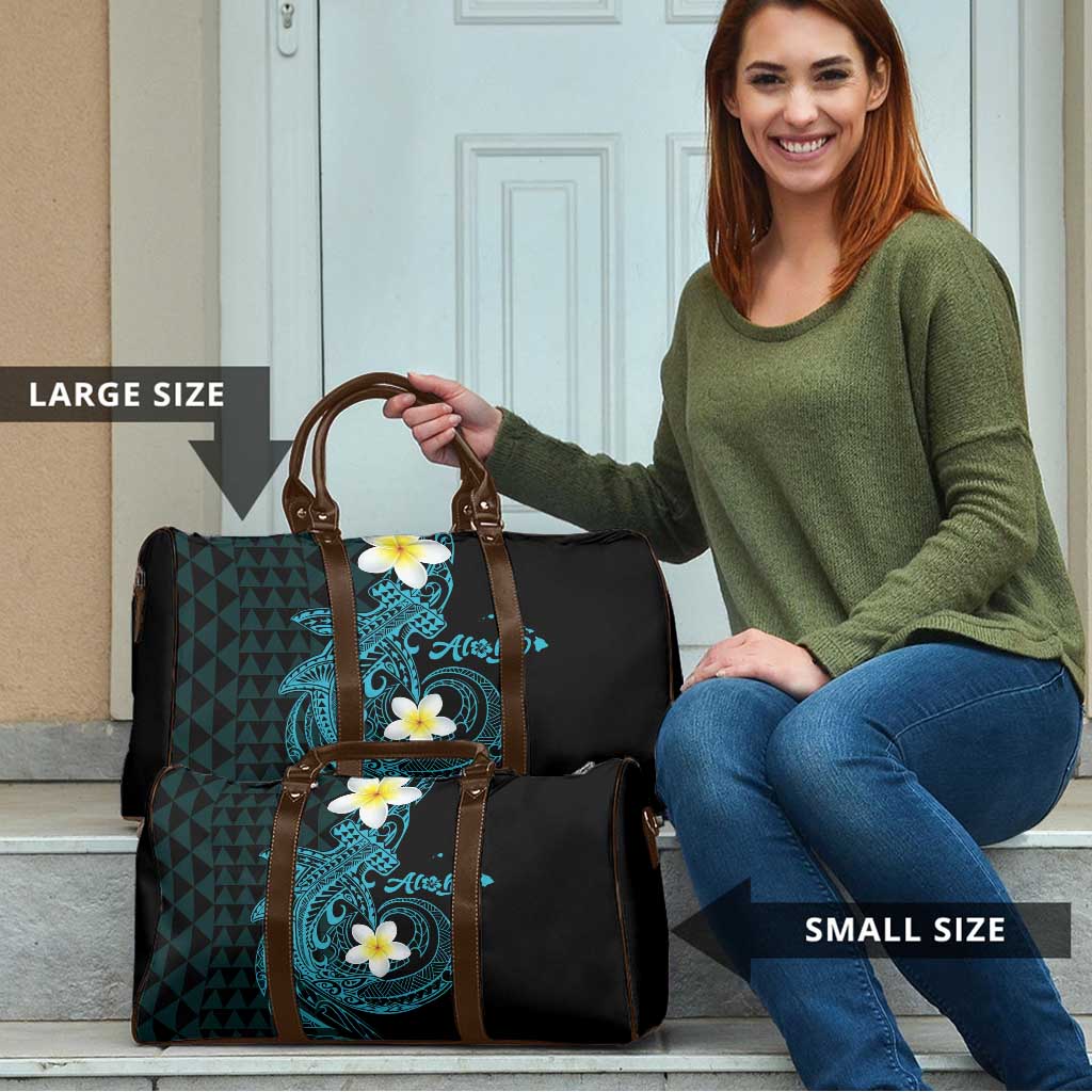 Aloha Hammerhead Shark Travel Bag Calypso Hawaiian Kakau Tribal Tattoo LT9 - Polynesian Pride