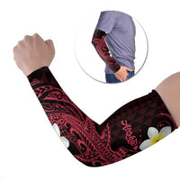 Aloha Hammerhead Shark Arm Sleeves Feverish Pink Hawaiian Kakau Tribal Tattoo LT9 Set of 2 Pink - Polynesian Pride