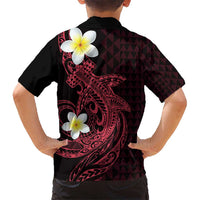 Aloha Hammerhead Shark Hawaiian Shirt Feverish Pink Hawaiian Kakau Tribal Tattoo LT9 - Polynesian Pride