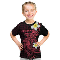 Aloha Hammerhead Shark Kid T Shirt Feverish Pink Hawaiian Kakau Tribal Tattoo LT9 Pink - Polynesian Pride