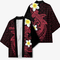 Aloha Hammerhead Shark Kimono Feverish Pink Hawaiian Kakau Tribal Tattoo LT9 - Polynesian Pride
